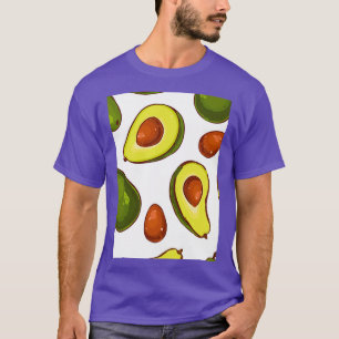 Avocado Tropical Delicious Design Zeichnend T-Shirt