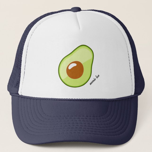 Avocado Truckerkappe (Vorderseite)
