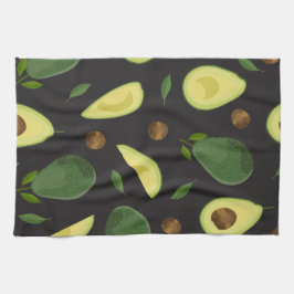 Avocado-Untersetzer aus Stoff Geschirrtuch