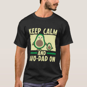 Avocado Vater Daddy Papa Vaterschaft Guacamole Vat T-Shirt