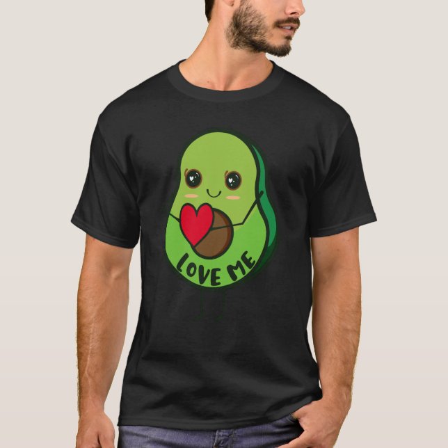 Avocado-Vegan-Kost T-Shirt (Vorderseite)
