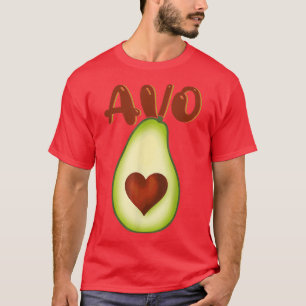 Avocado Vegan Vegetarian für Paare Partner Geschen T-Shirt