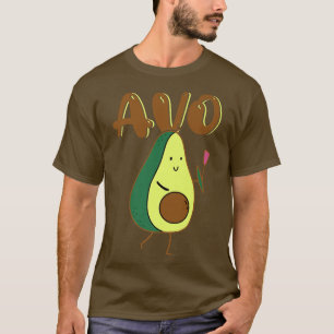 Avocado Vegan Vegetarian für Paare Partner Geschen T-Shirt