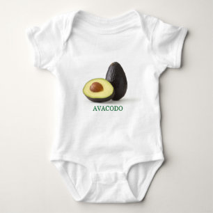 "Avocado Vibes" Baby Strampler