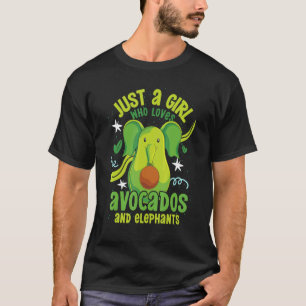 Avocado Women Africa Animal Girls Zoo Elephant T-Shirt