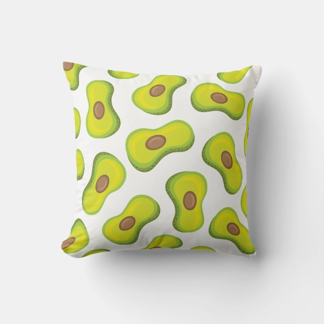 Avocadoakzentkissen Kissen (Vorderseite)