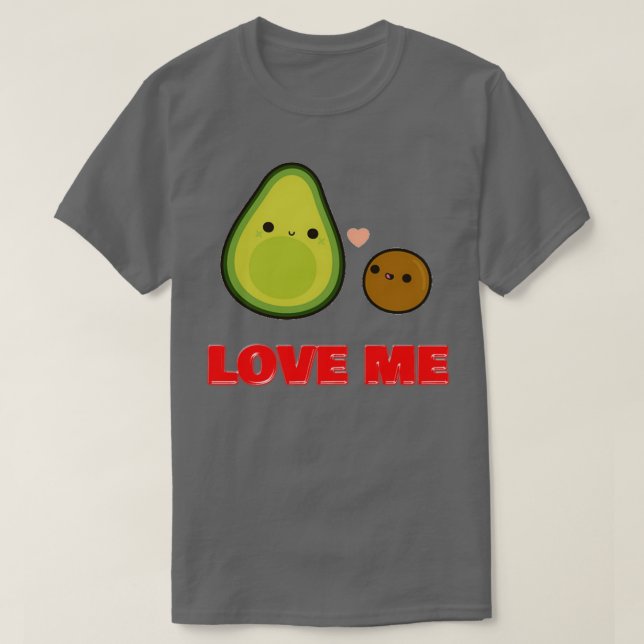 Avocadoball Liebe T-Shirt (Design vorne)