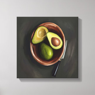 Avocadobild Leinwanddruck