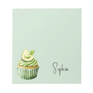 Avocadocupcake Notizblock
