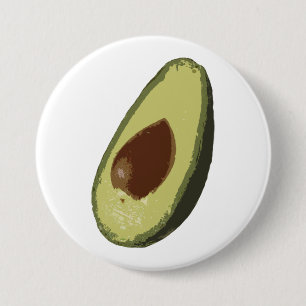 Avocadoknopf-Abzeichen Button