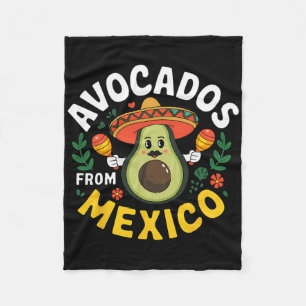 Avocados aus Mexiko Cinco De Mayo Mexican Fiesta Fleecedecke