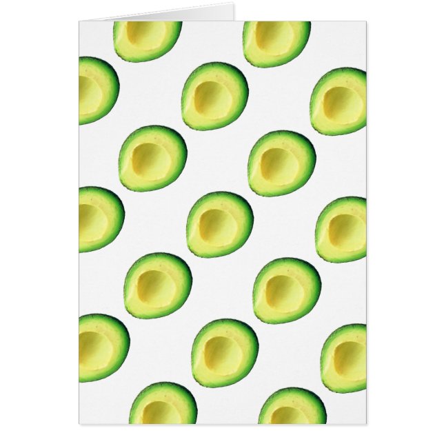 Avocados Geburtstagskarte, weiße Umschläge inkl. (Vorne)