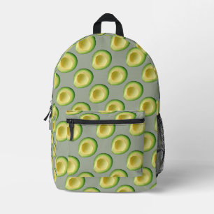 Avocados Green Guacamole 4Jojo Print Cut Nähtasche Bedruckter Rucksack