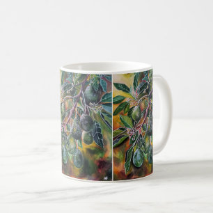 Avocados im Herbstsonne Gemälde von Alfred Fox Kaffeetasse