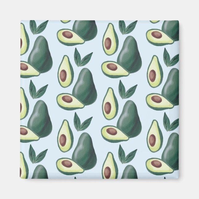 Avocados Magnet (Vorne)