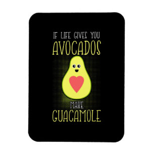 Avocados Make Guacamole Magnet