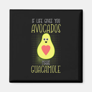 Avocados Make Guacamole Magnet