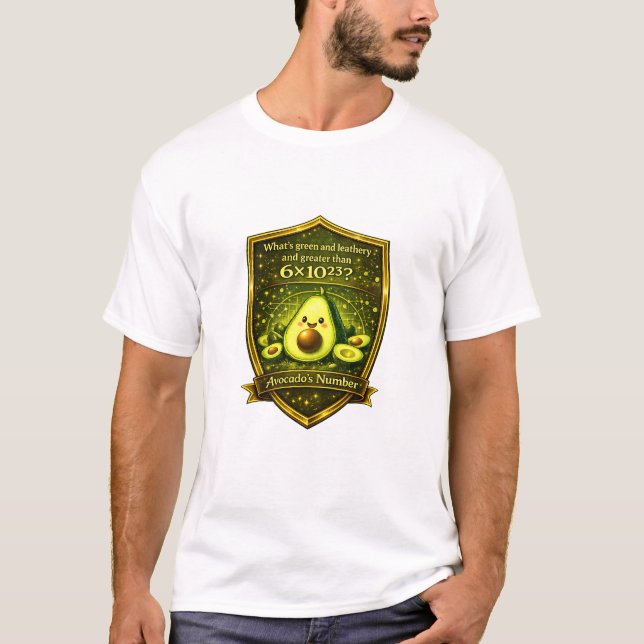 Avocados Nummer T-Shirt (Vorderseite)