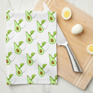 Avocados und Guacamole Geschirrtuch