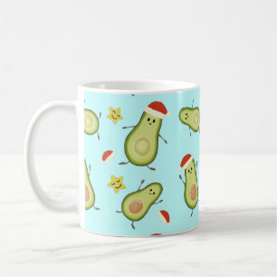 Avocados & Weihnachten Kaffeetasse