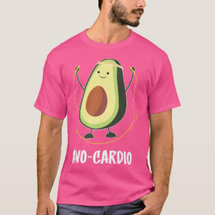 Avocardio AvoCardio Eercise Fitness Gym Avocado T-Shirt