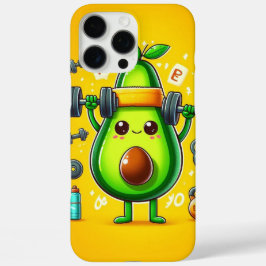 Avocardio Gains: Lift lagh Wiederholung! iPhone 16 Pro Max Hülle
