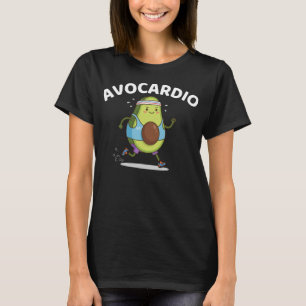 Avocardio Lustiges Fitness Workout T-Shirt