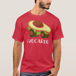 Avocardo Avocado Car Funny Puff Avocado Spaß Lover T-Shirt