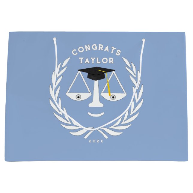 Avocat École de droit Grand sac cadeau (Devant)