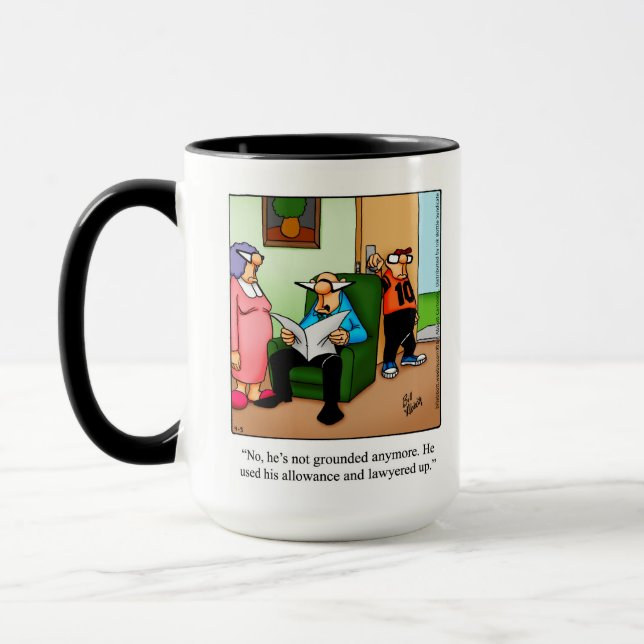 Avocat Humour Mug Cadeau (Gauche)
