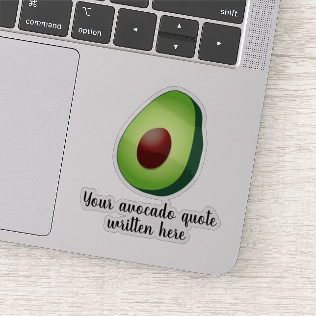 Avocat personnalisé citation autocollant d'autocol (Détail)