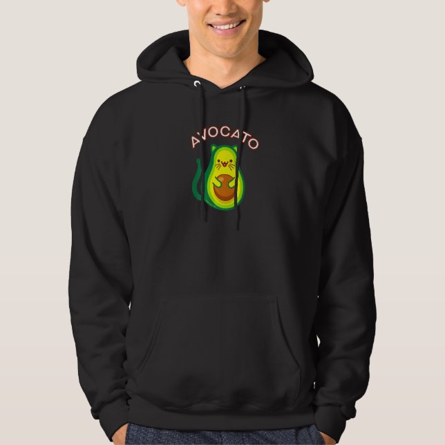 Avocato - Avocado Cat Hoodie (Vorderseite)
