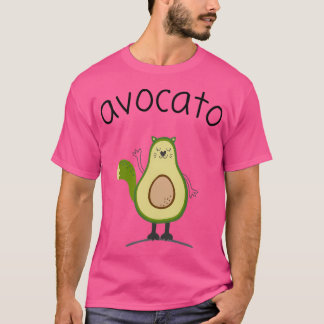 Avocato Avocado Cat Pun T-Shirt