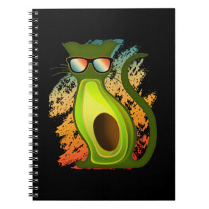 Avocato Avocado Katze  Notizblock