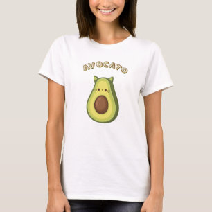 AVOCATO - Chat et T-shirt pour les amoureux de l'A