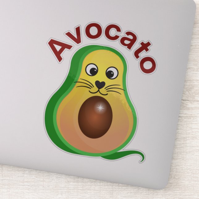 Avocato... Entdecken Sie die vielen Stimmungen der Aufkleber (Detail)