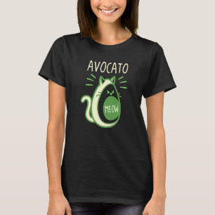 Avocato Katze Avocado Kätzchen Haustier Spaß T-Shirt