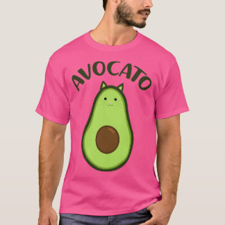Avocato Niedlich Cat Avocado T-Shirt