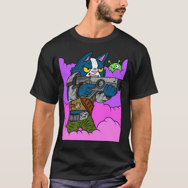 Avocato und Mooncake Epic Final Space Art. T-Shirt (Vorderseite)