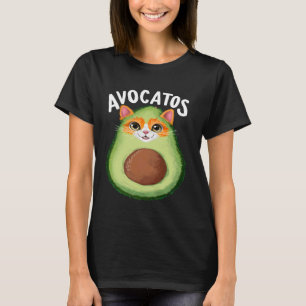 Avocatos Lustige Katze Avocado T-Shirt