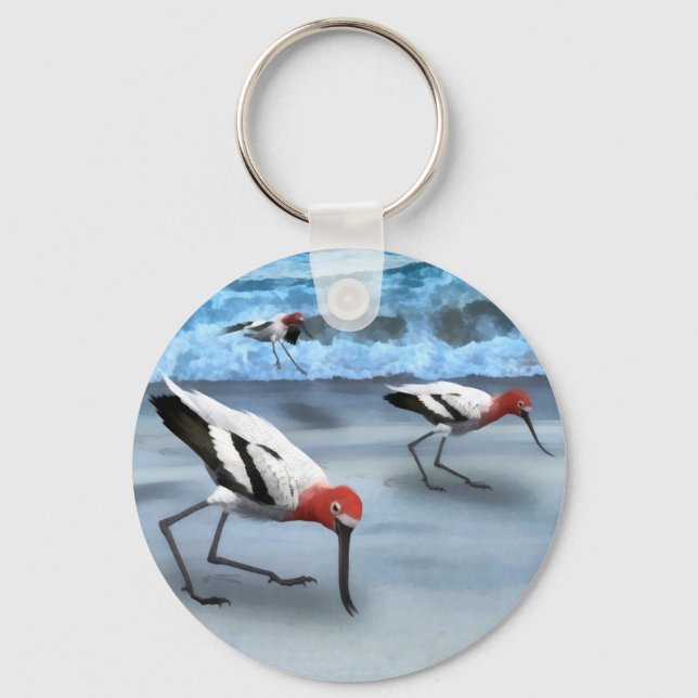 Avocet Schlüsselanhänger (Vorderseite)