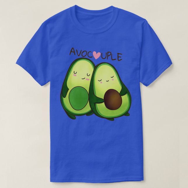 AVOCOUPLE AVOCADO IN LIEBE T-Shirt (Design vorne)