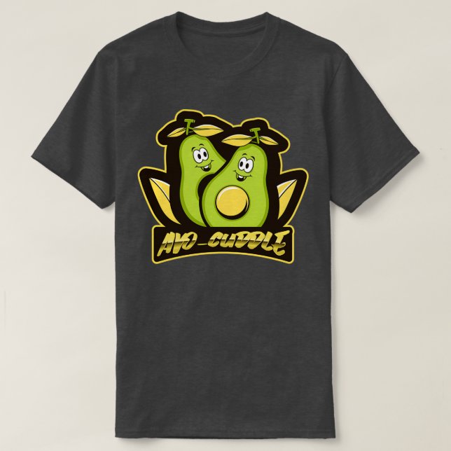 AvoCuddle Funny T-Shirt (Design vorne)