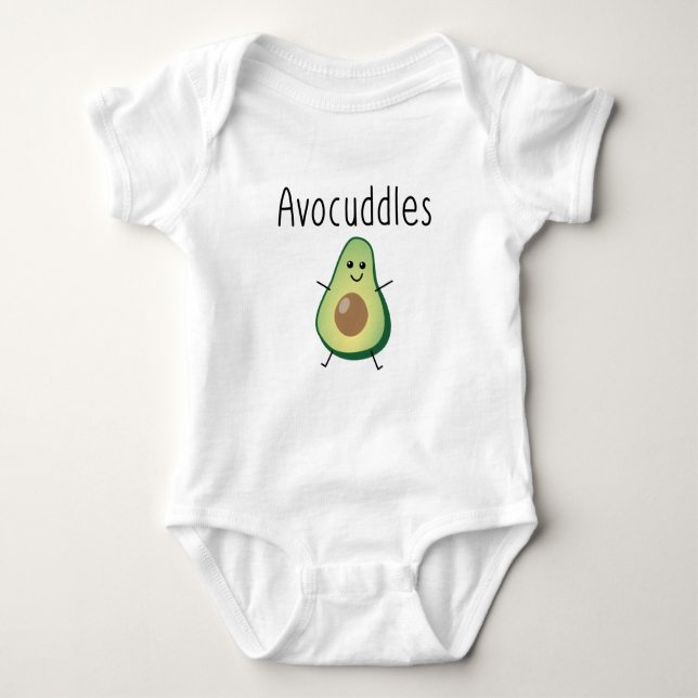 Avocuddles Baby Romper Strampler (Vorderseite)
