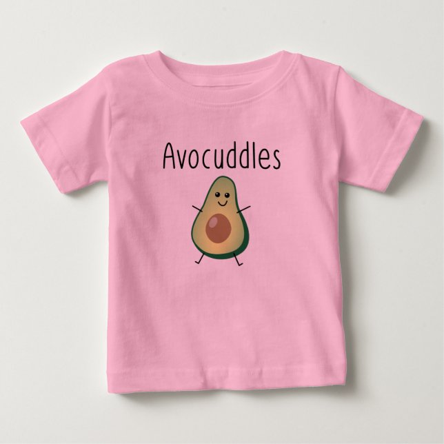 Avocuddles Baby Tutu Bodysuit Baby T-shirt (Vorderseite)