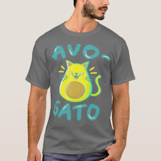 AvoGato Avocado Cat Funny Avocado T-Shirt