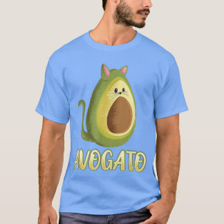 Avogato Avocado Chat Amateur de cuisine T-shirt Co
