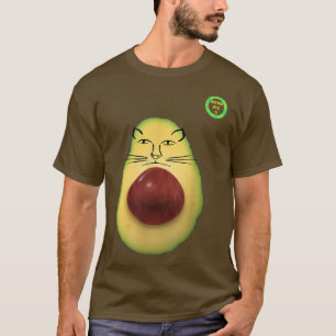 AVOGATO AVOCADO KITTY KAT CAT-FELD  T-Shirt