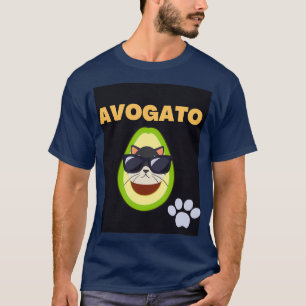 Avogato komische Katze T-Shirt