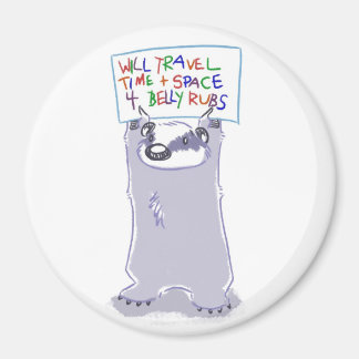 Avoir Badger - Will Travel - Magnet